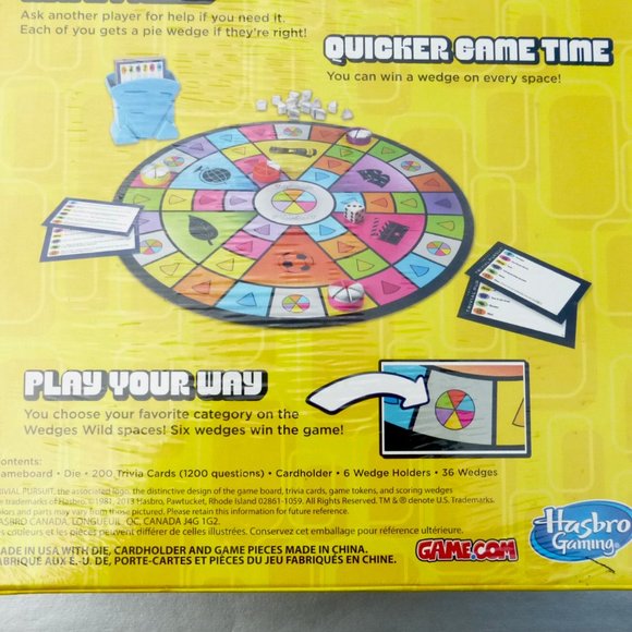 Trivial Pursuit Party Card Game NIB Fun Fast 16+ - Picture 8 of 8